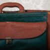 borsa-cuoio-tela-verde-marrone-dettaglio-siena-shop